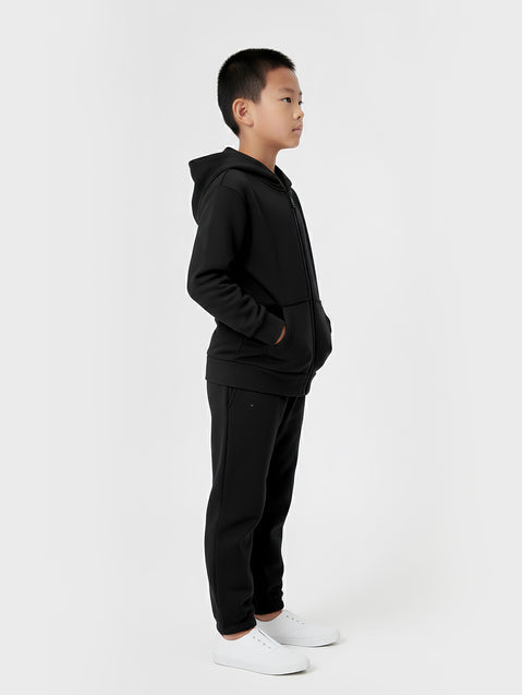 Organic Bamboo Cozy Zip Hoodie Boys