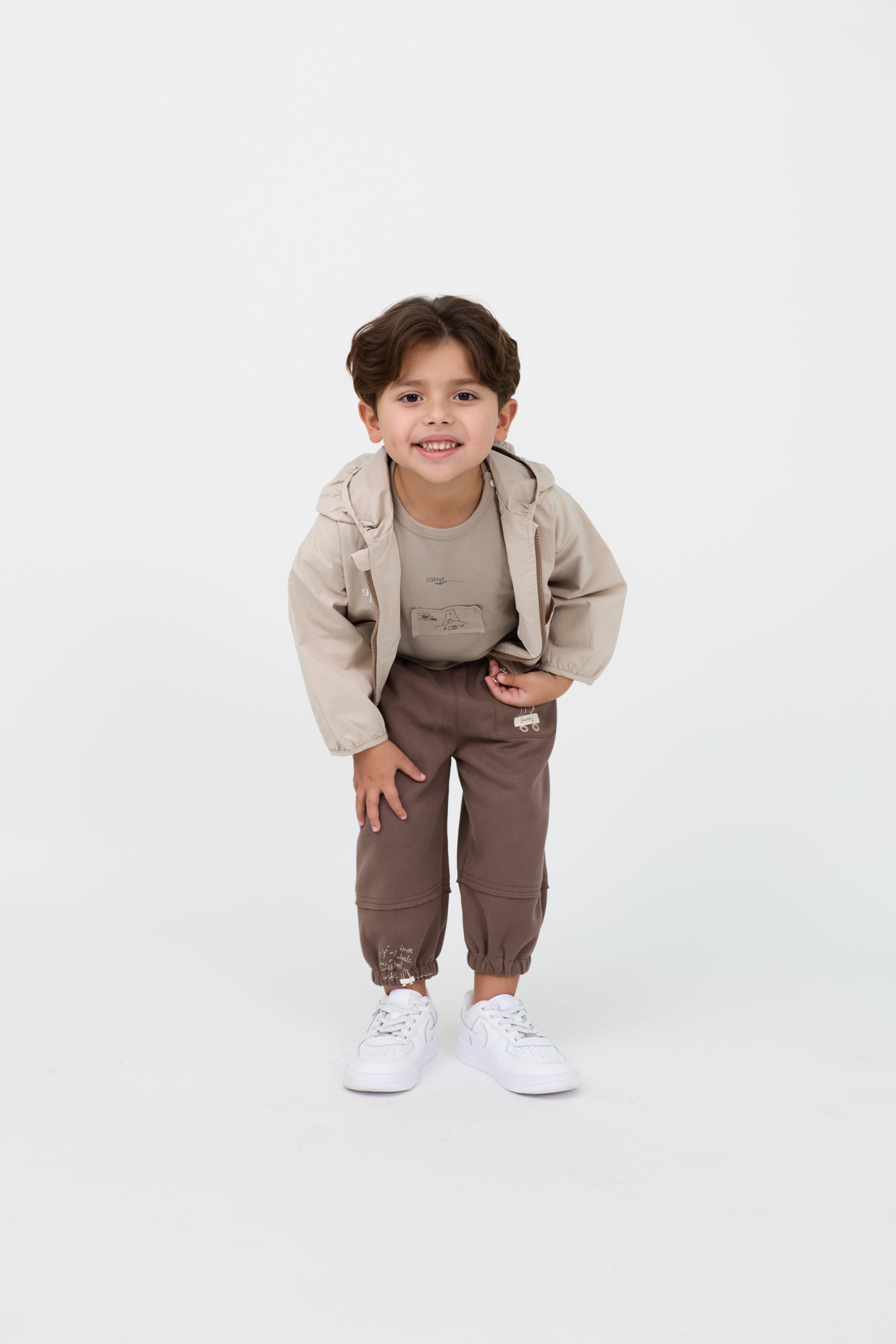 Kids' 3-Piece Hooded Jacket, Tee and Jogger Set