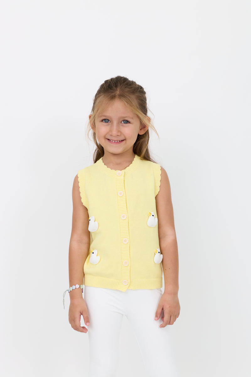 Kids’ unisex knitted cardigan