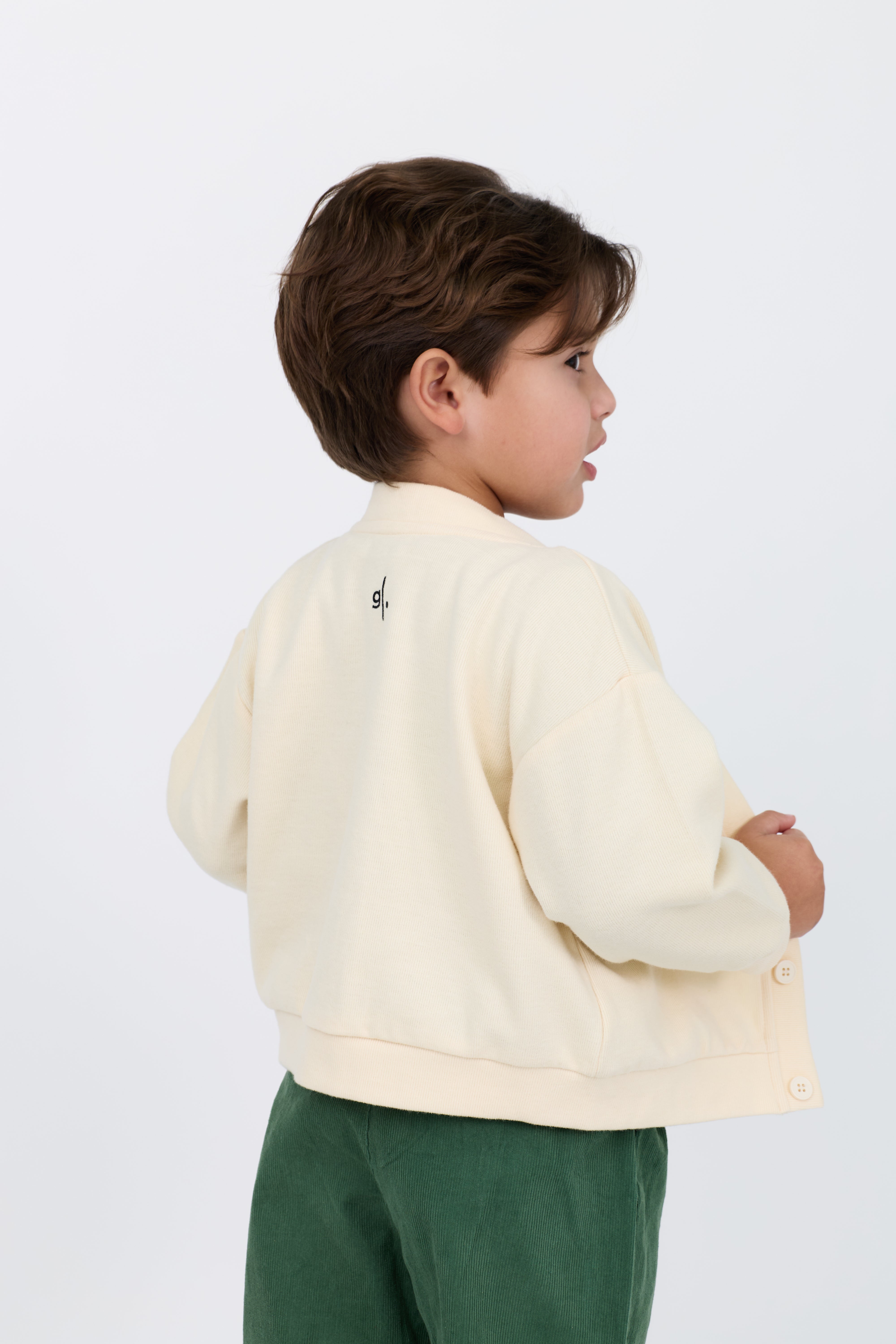 Kids 3-Piece Dino Cardigan, Tee, and Jogger Set Unisex