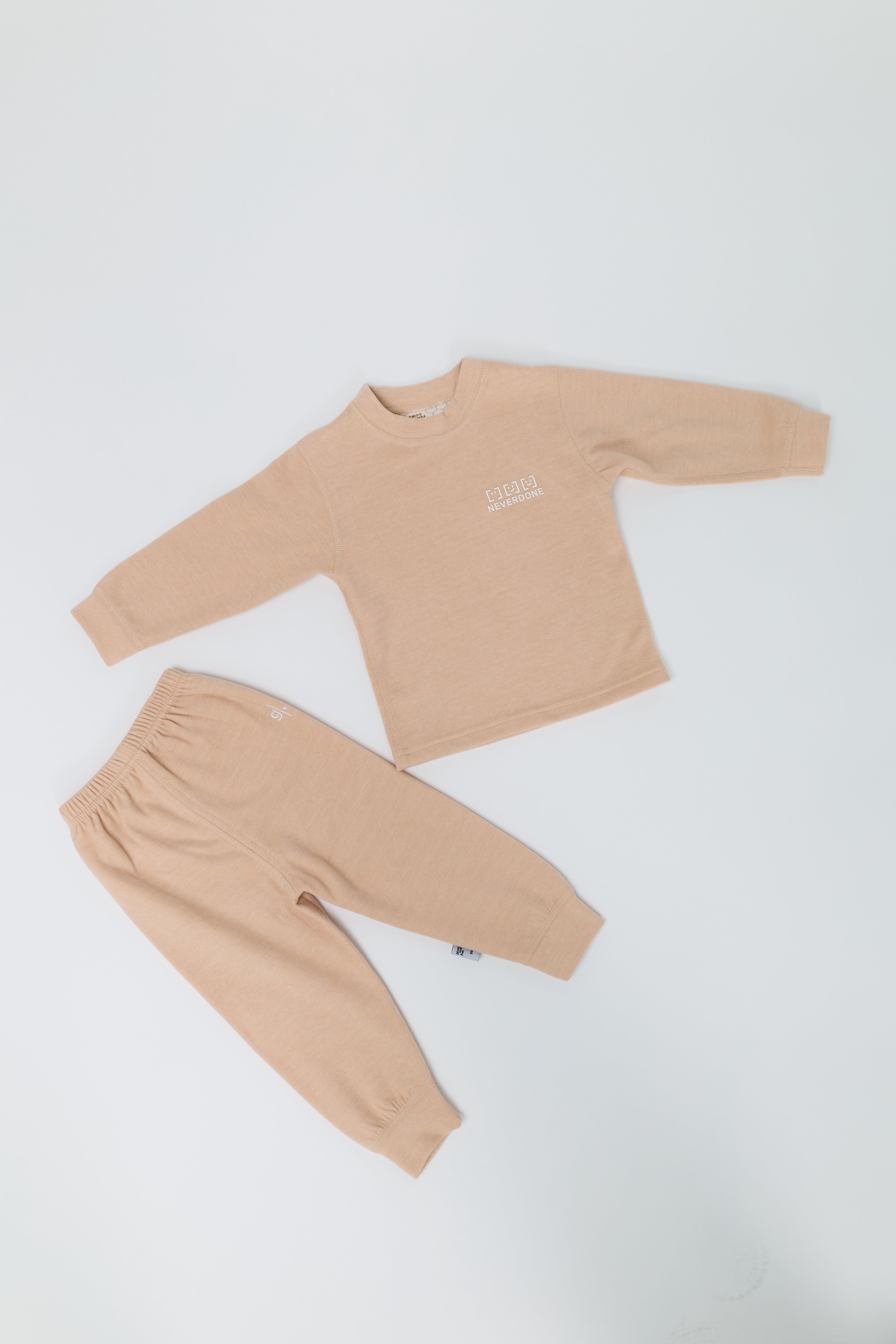 KIDS COTTON SWEATSHIRT & SWEATPANTS SET UNISEX