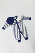 Kids’ cotton babysuit & cap set