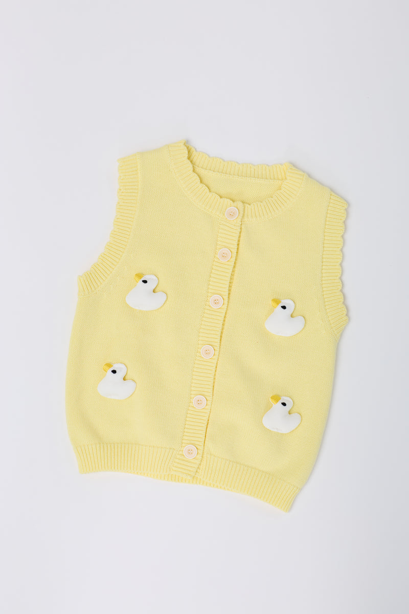 Kids’ unisex knitted cardigan