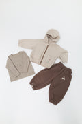 Kids' 3-Piece Hooded Jacket, Tee and Jogger Set