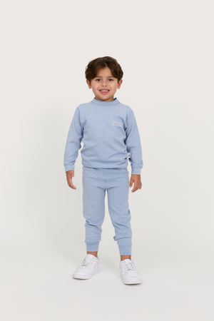 Kids’ unisex cotton sweatshirt & sweatpants set