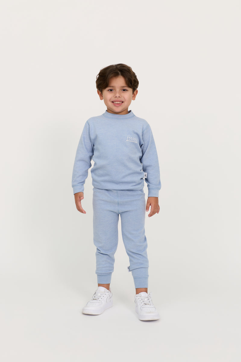Kids’ unisex cotton sweatshirt & sweatpants set