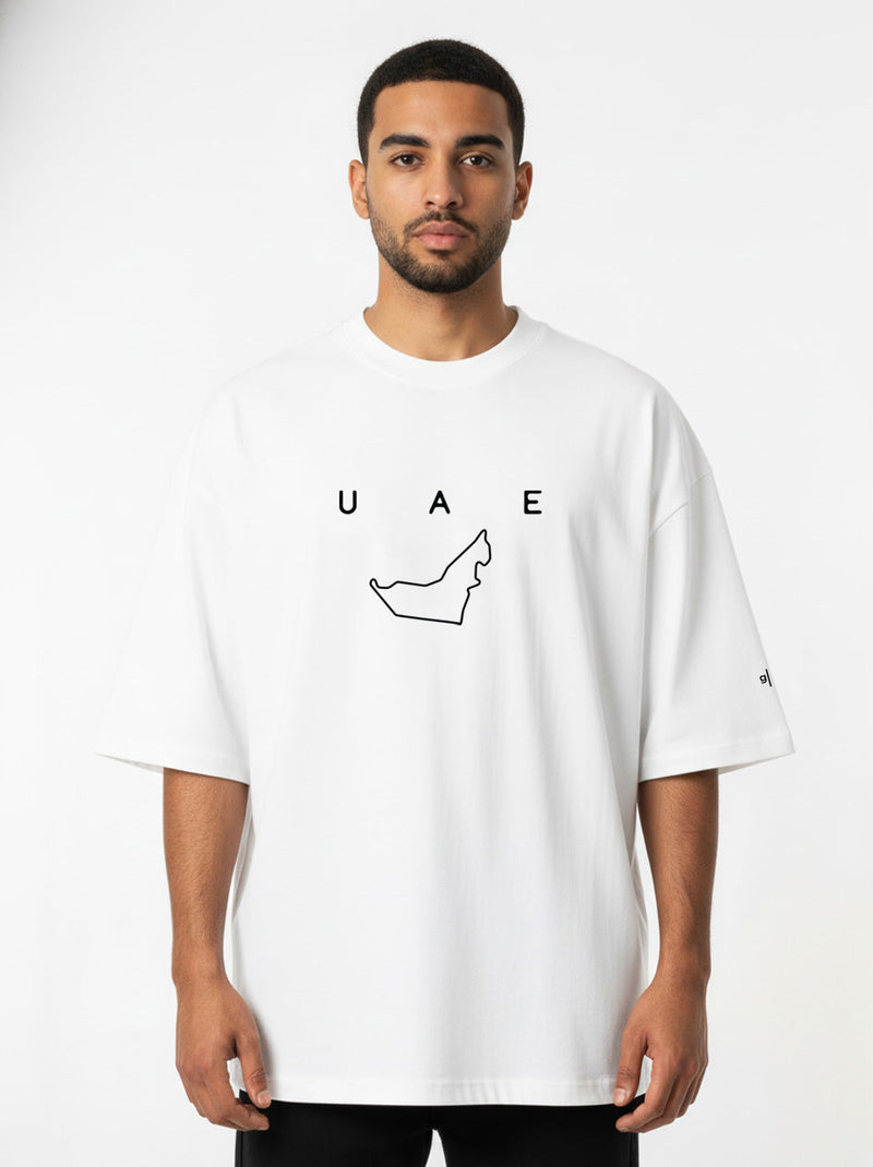 Men’s Oversized Pride of UAE T-Shirt
