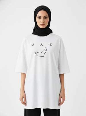 Women’s Oversized Pride of UAE T-Shirt