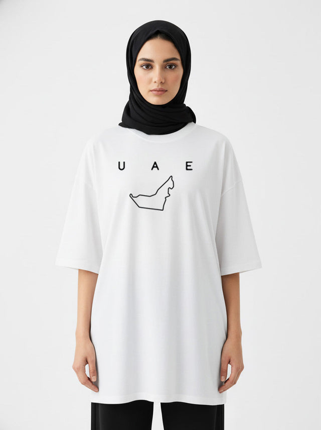 Women’s Oversized Pride of UAE T-Shirt