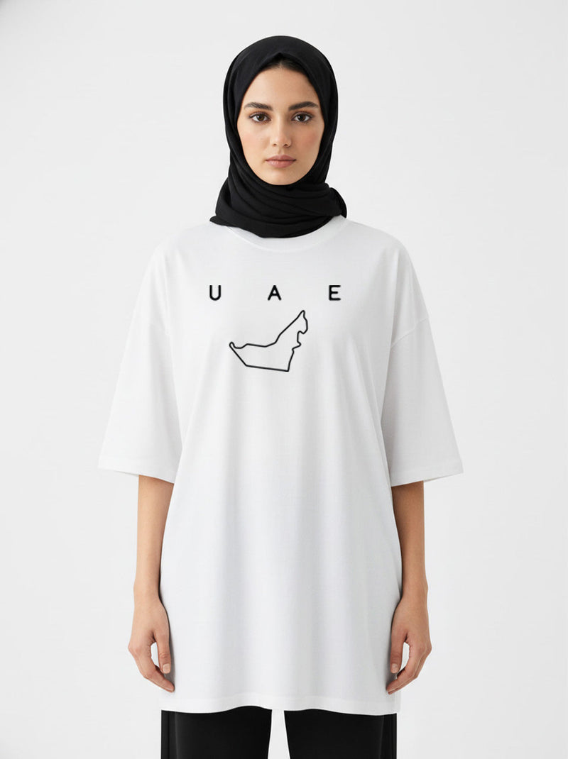 Women’s Oversized Pride of UAE T-Shirt