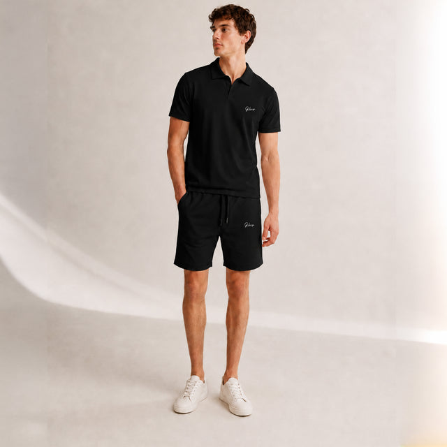 Men's Lotus Piqué Shorts