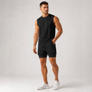 Men's 2-in-1 Active Training Shorts