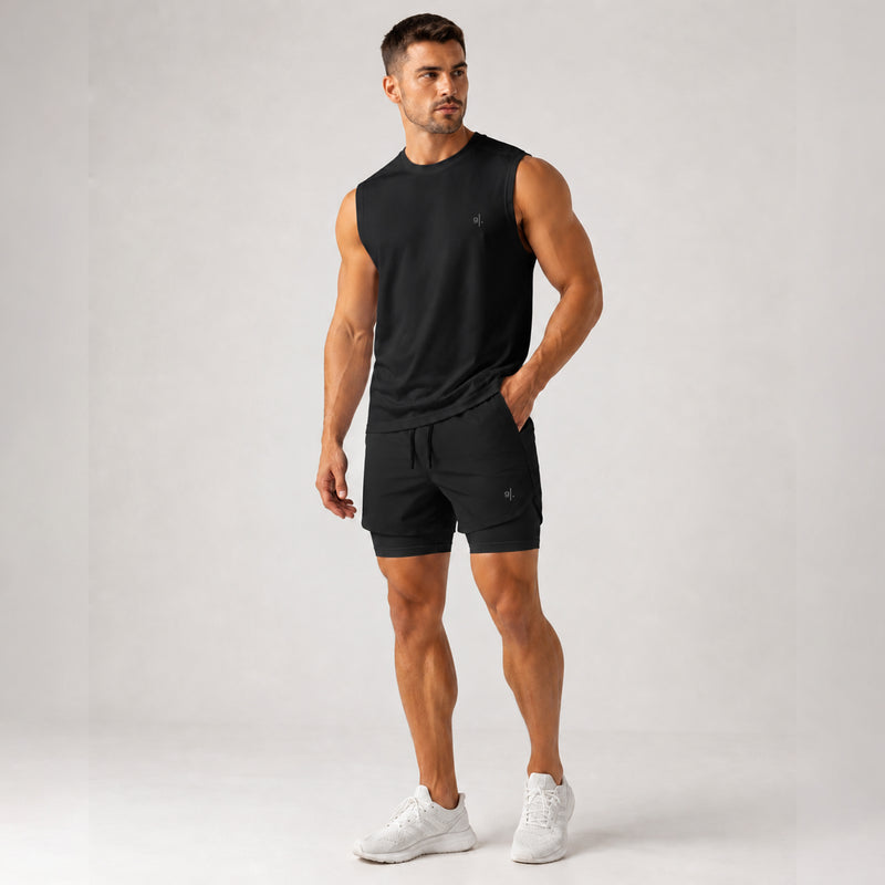 Men's 2-in-1 Active Training Shorts