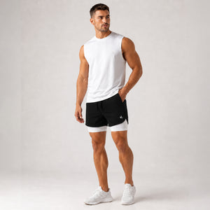 Men's 2-in-1 Active Training Shorts
