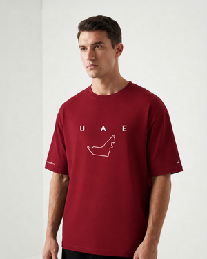 Men’s Oversized Pride of UAE T-Shirt