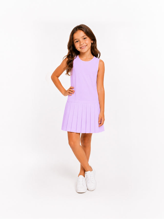 Girls' Pleated Dress