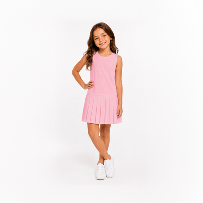 Girls' Pleated Dress