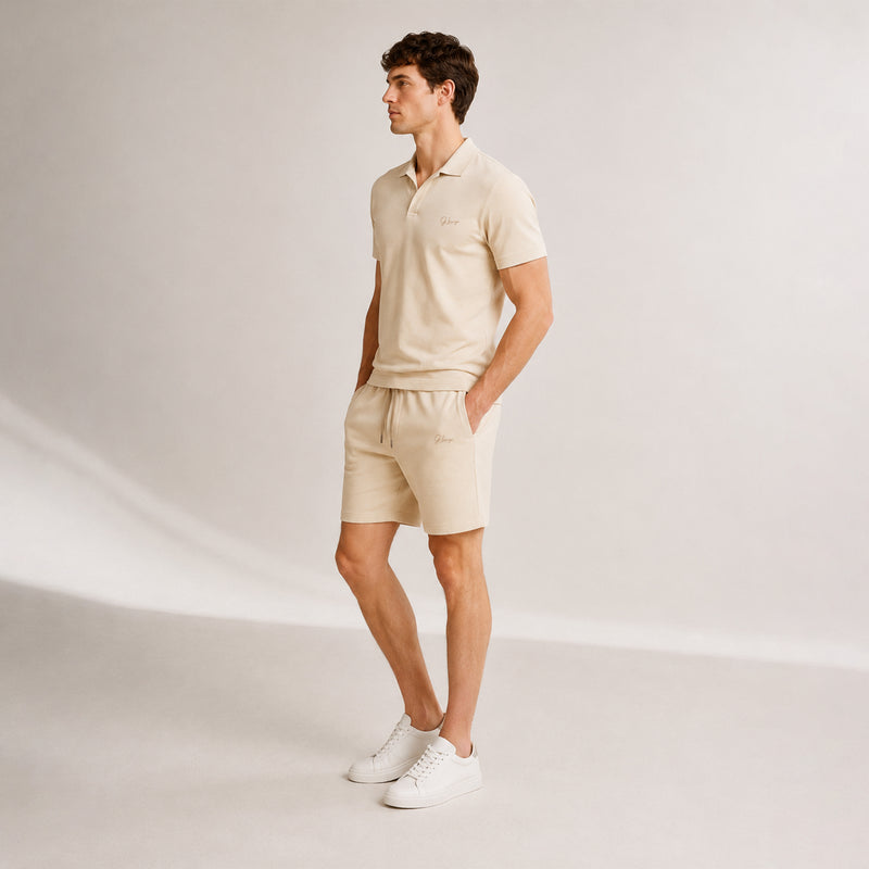 Men's Lotus Piqué Shorts