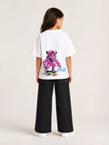 Girls' Oversized Skate T-Shirt