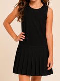 Girls' Pleated Dress