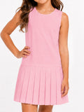 Girls' Pleated Dress
