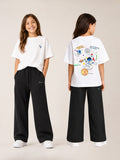 Girls' Oversized Astronaut T-Shirt