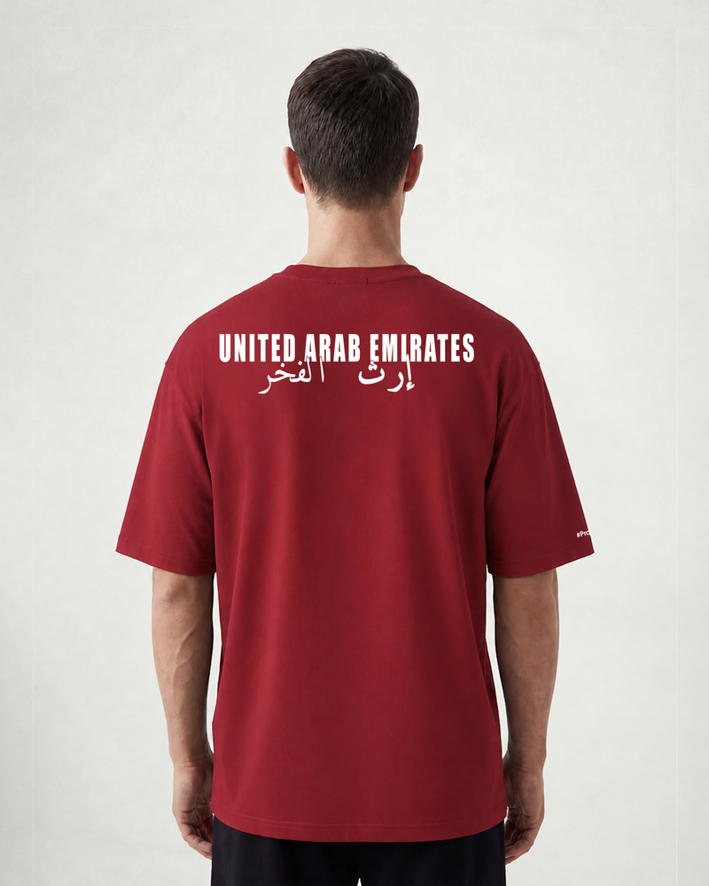 Men’s Oversized Pride of UAE T-Shirt