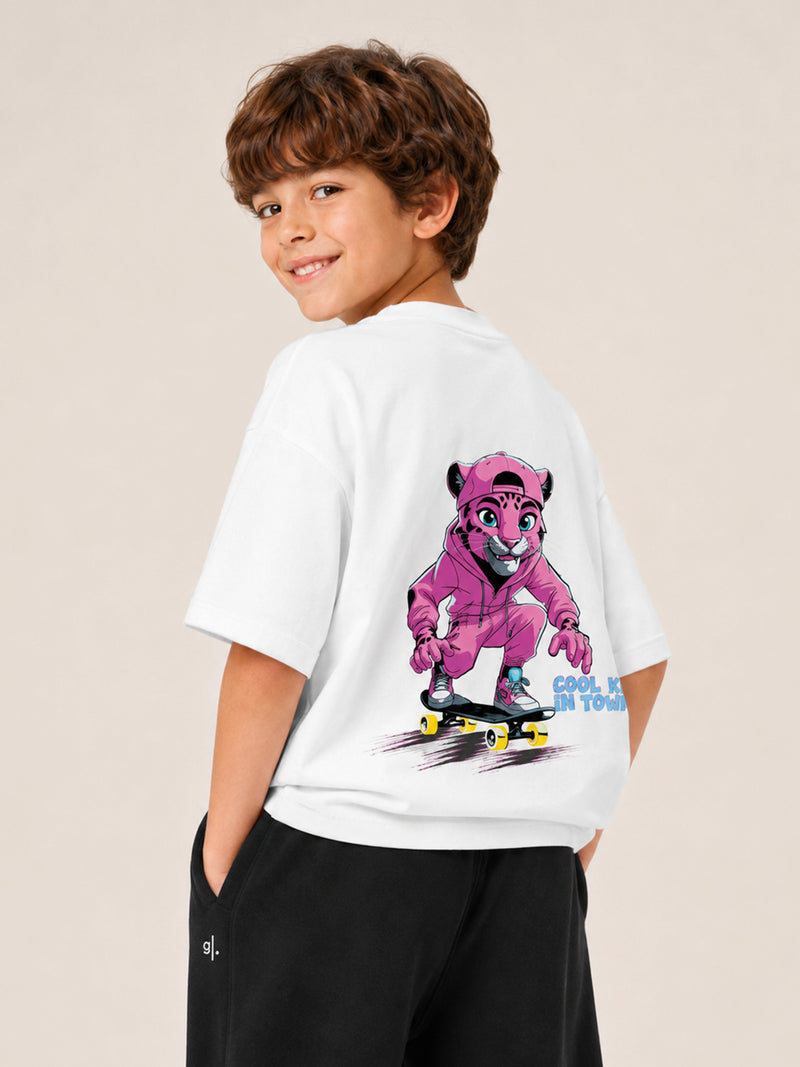 Boys' Oversized Skate T-Shirt