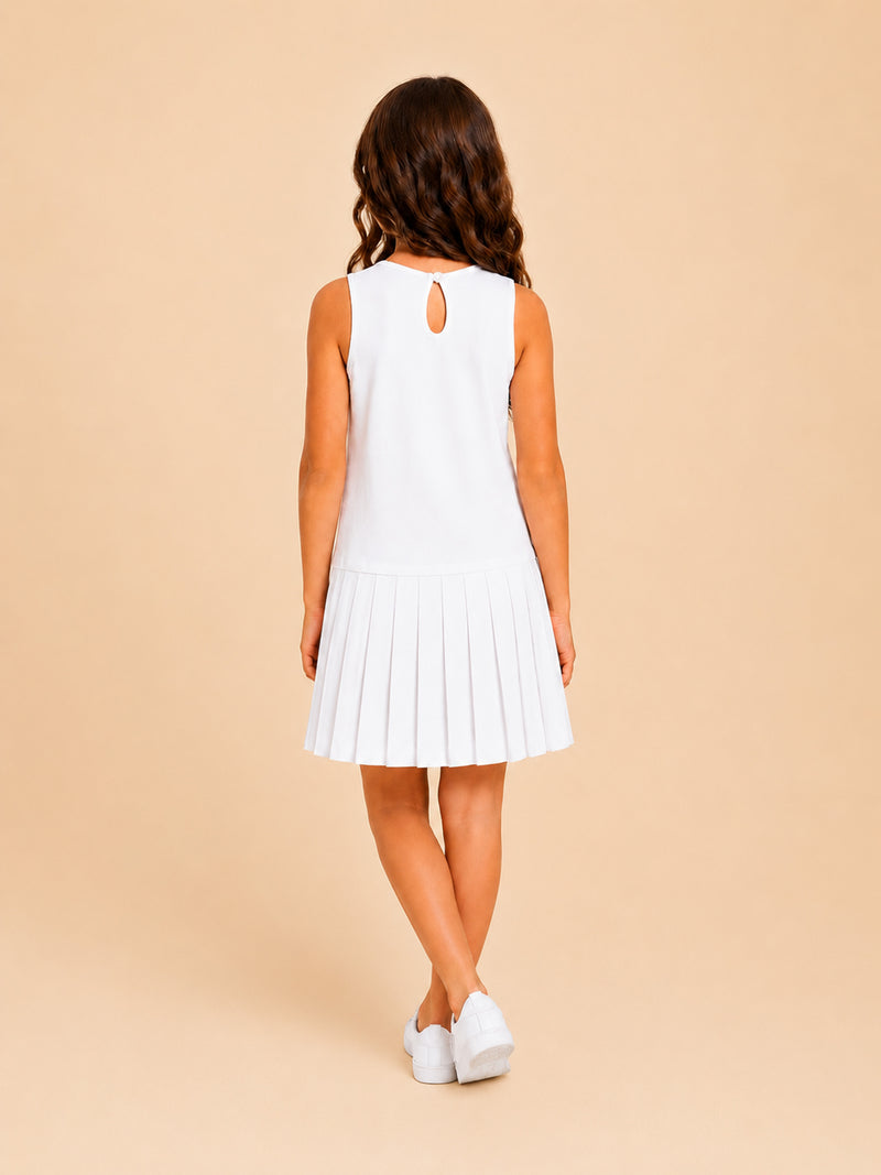 Girls' Pleated Dress