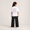 Girls' Oversized My Planet Cat T-Shirt
