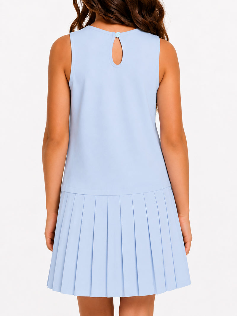 Girls' Pleated Dress