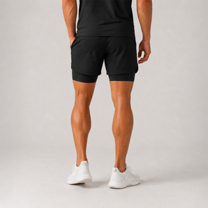 Men's 2-in-1 Active Training Shorts