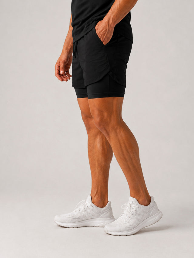 Men's 2-in-1 Active Training Shorts