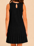 Girls' Pleated Dress