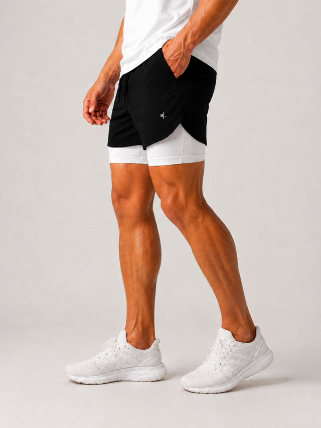 Men's 2-in-1 Active Training Shorts