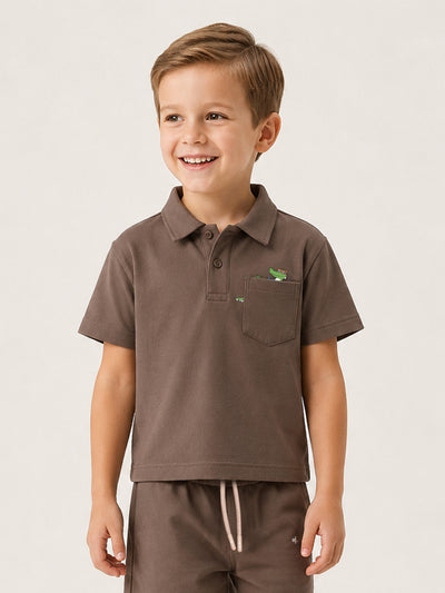 Boys' Crocodile Polo T-Shirt
