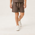 Boys' Lotus Piqué Crocodile Shorts