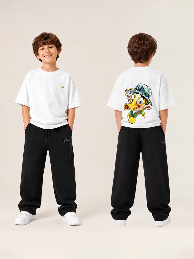 Boys' Oversized Character Duck T-Shirt