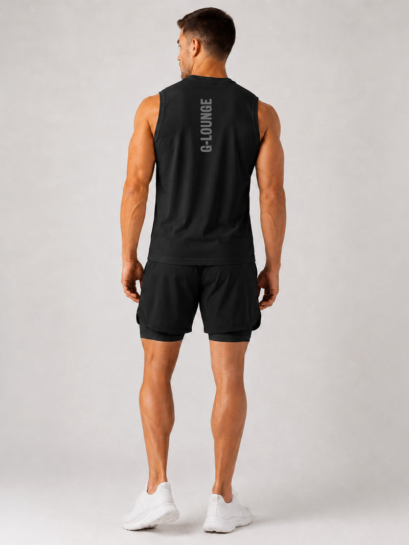 Men's 2-in-1 Active Training Shorts
