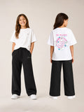 Girls' Oversized My Planet Cat T-Shirt