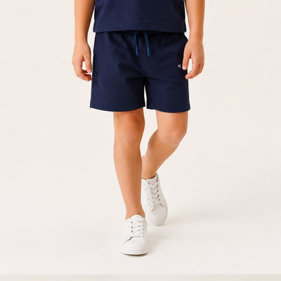 Boys' Lotus Piqué Crocodile Shorts