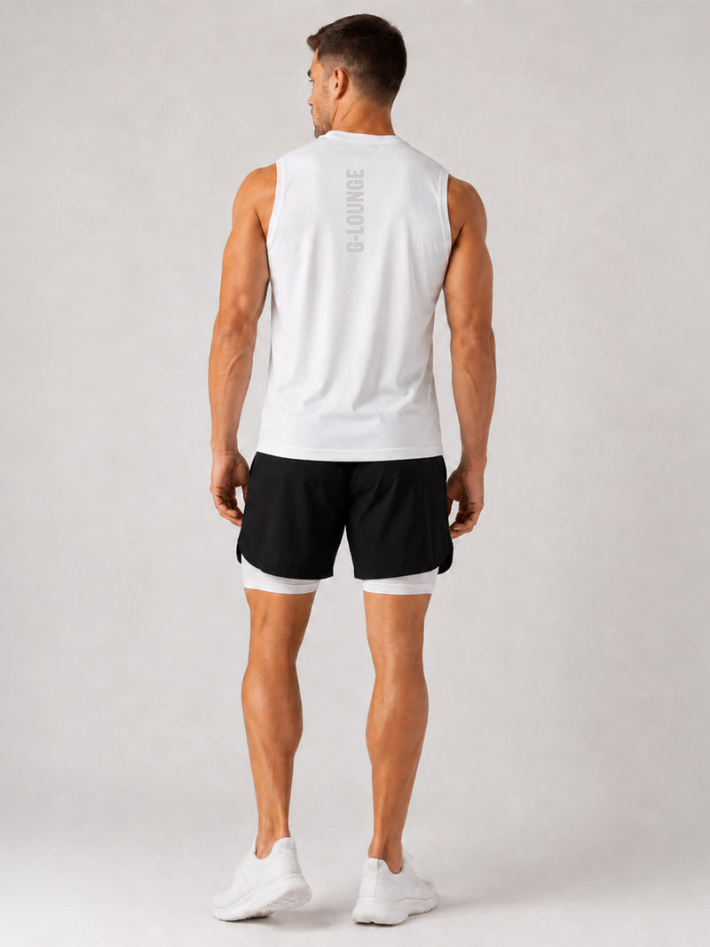 Men's 2-in-1 Active Training Shorts