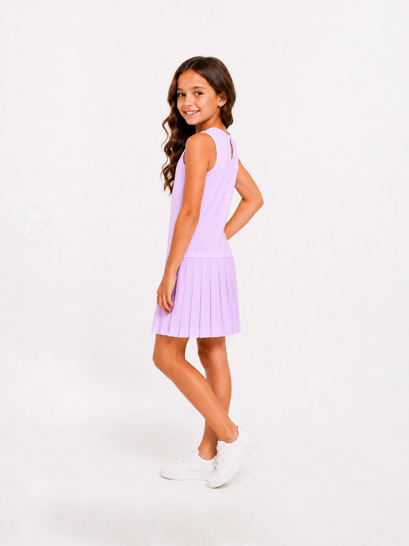 Girls' Pleated Dress