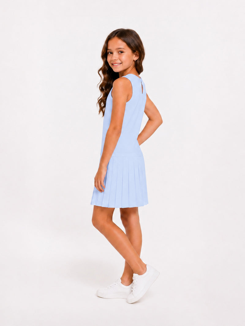 Girls' Pleated Dress