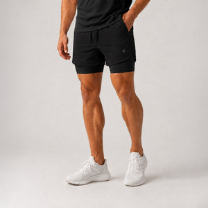 Men's 2-in-1 Active Training Shorts