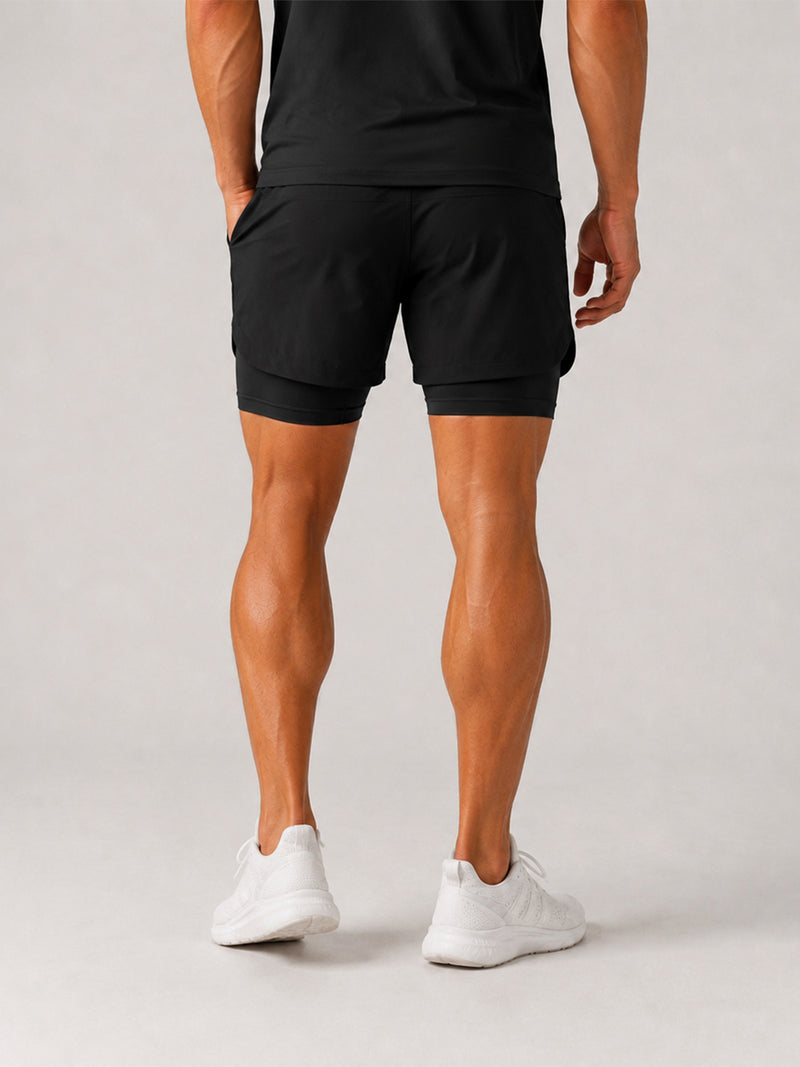 Men's 2-in-1 Active Training Shorts