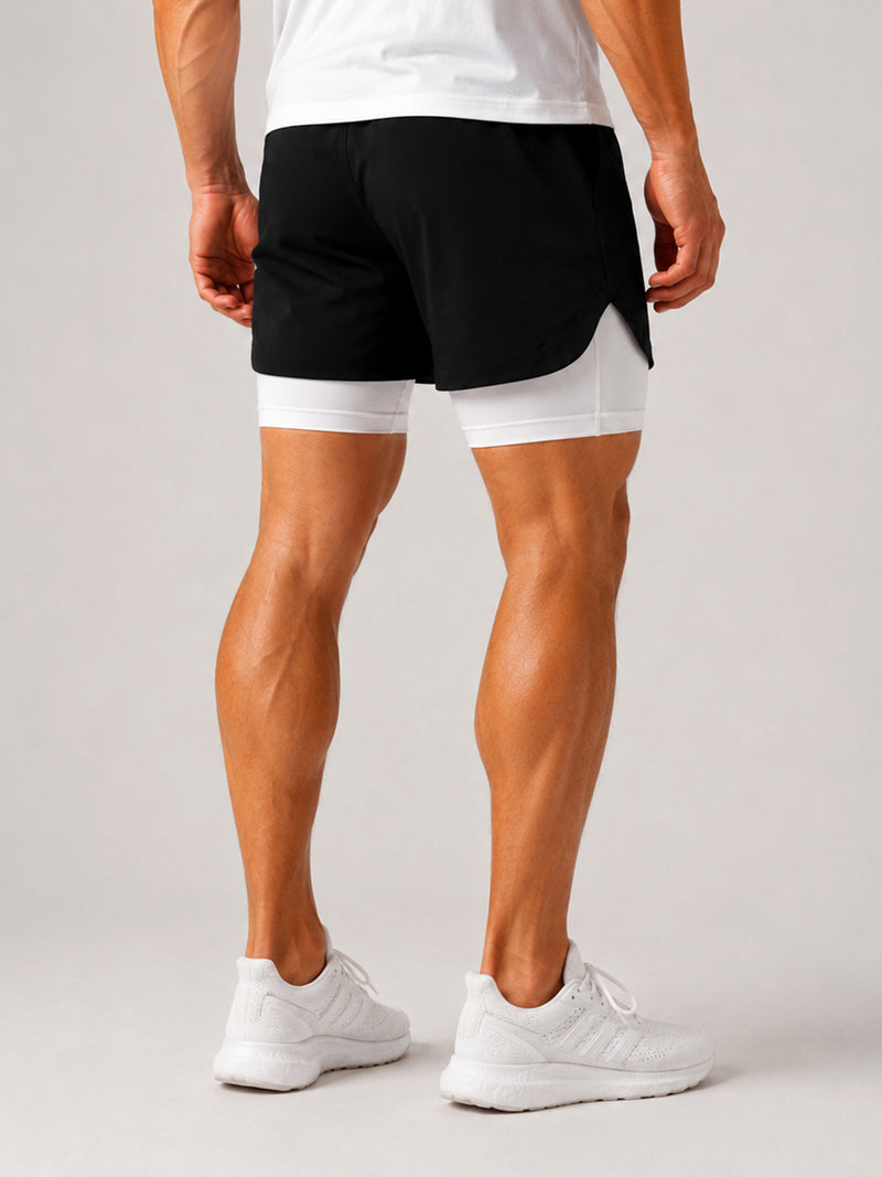 Men's 2-in-1 Active Training Shorts