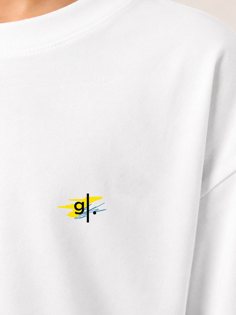 Girls' Oversized Character Duck T-Shirt