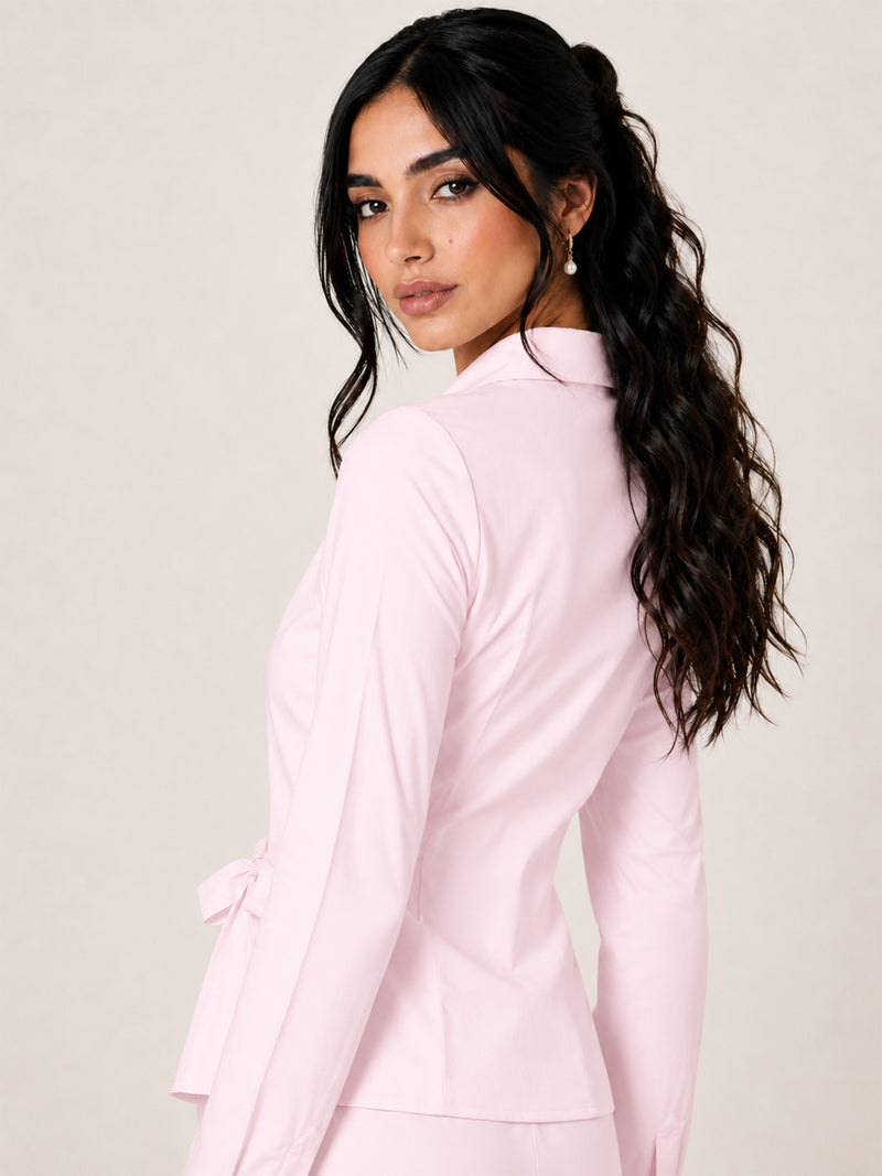 Women's Wrap Tie Modest Top