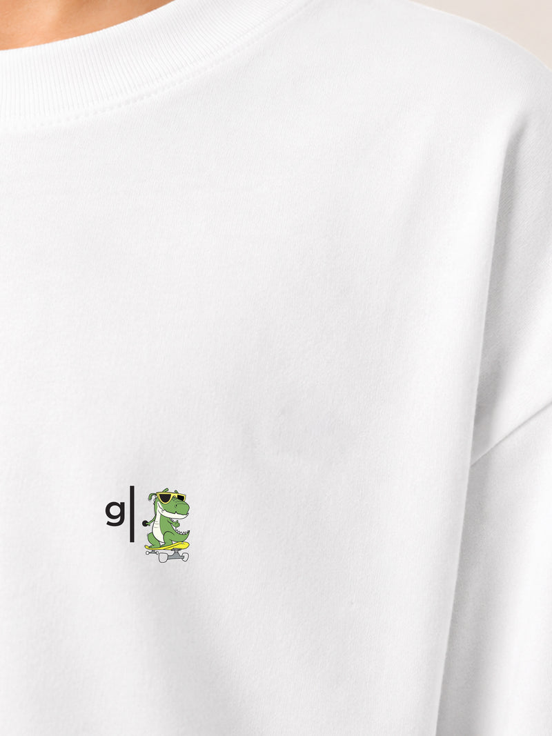 Boys' Oversized Crocodile T-Shirt